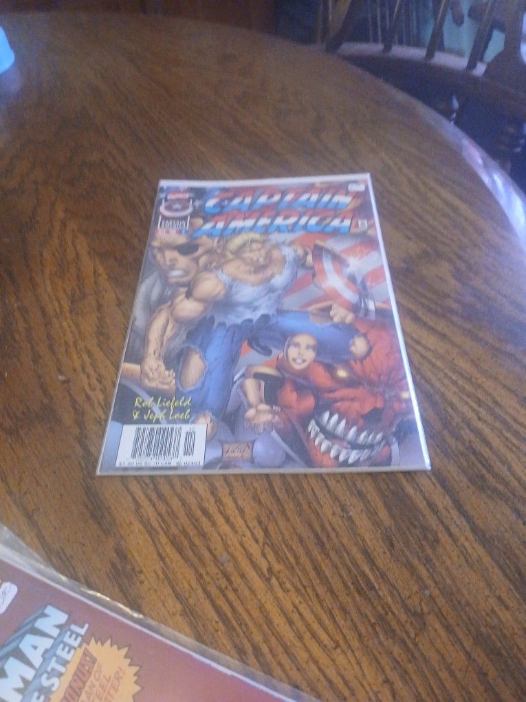Dec 96 Captain America Number 2 Mint