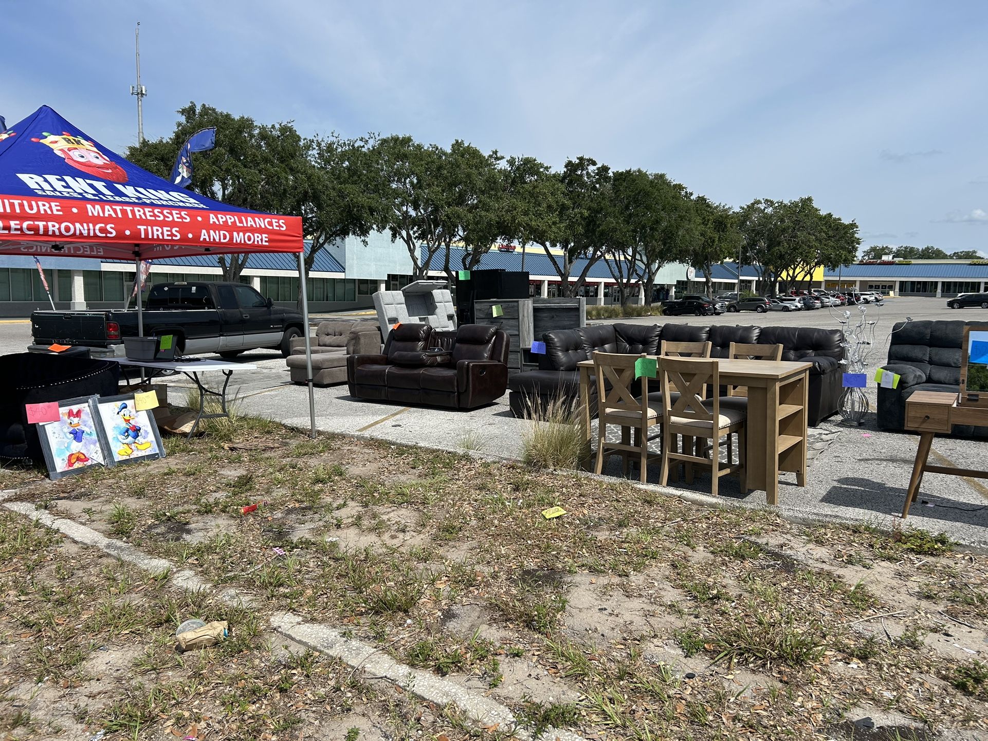 Huge Tent Sale. Nothing Over $300