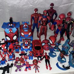 Spiderman Toys Lot lol