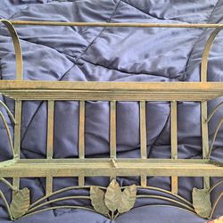 Green Metal Shelf