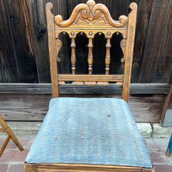 Antique Wood Chair.