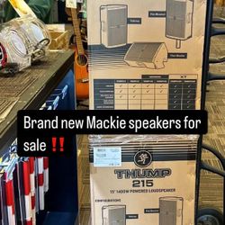 Mackie Thump 215 Speakers