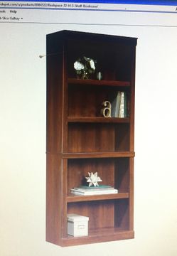 Wood bookcase