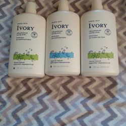 Set Of 3 Ivory Bodywash 30oz Each