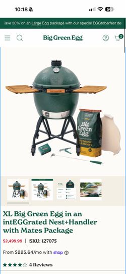 Big green egg demo days!! 25% off now!!!