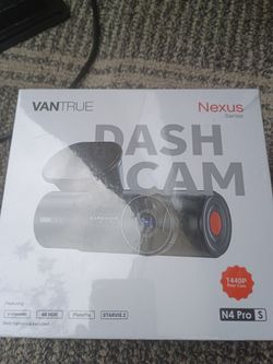 *Dash cam -  Vantrue nexus 4 pro s 4k 3 channel new