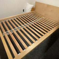 FREE Ikea Malm Queen bed frame - Light Birch Veneer