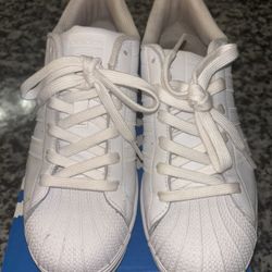 White Adidas Size 6.5