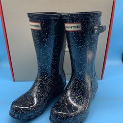Hunter Kids Glitter Boots