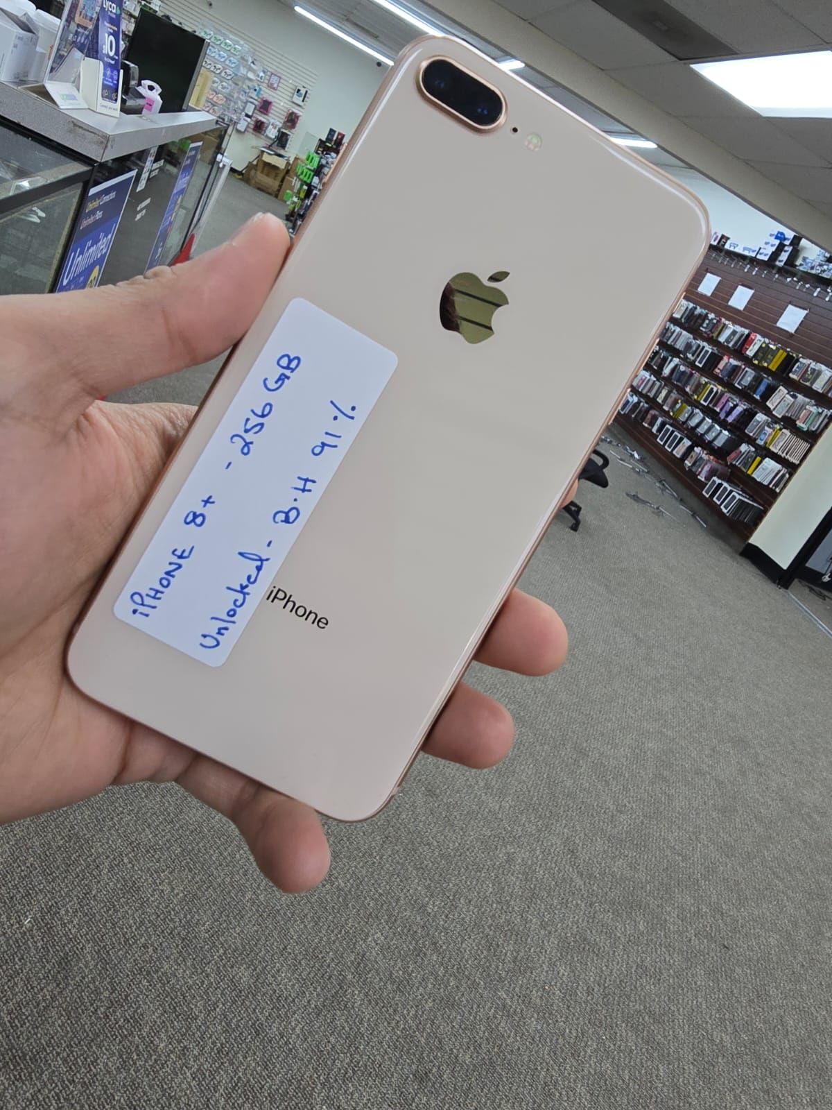 iPhone 8 Plus 256GB Unlocked Battery Health 91% | Kl Wireless Deal of the Day