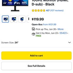 Used 24inch SAMSUNG Smart LED TV 