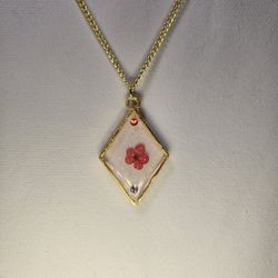 Gold Flower Necklace 