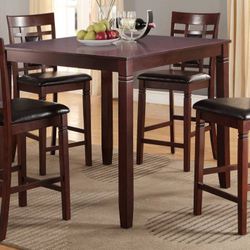 Dining Table Set. Counter Height