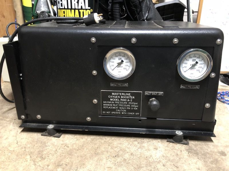 MasterLine Electric Oxygen Booster Model 7000 A-2