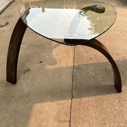 Small Glasstop kitchen Dining Table