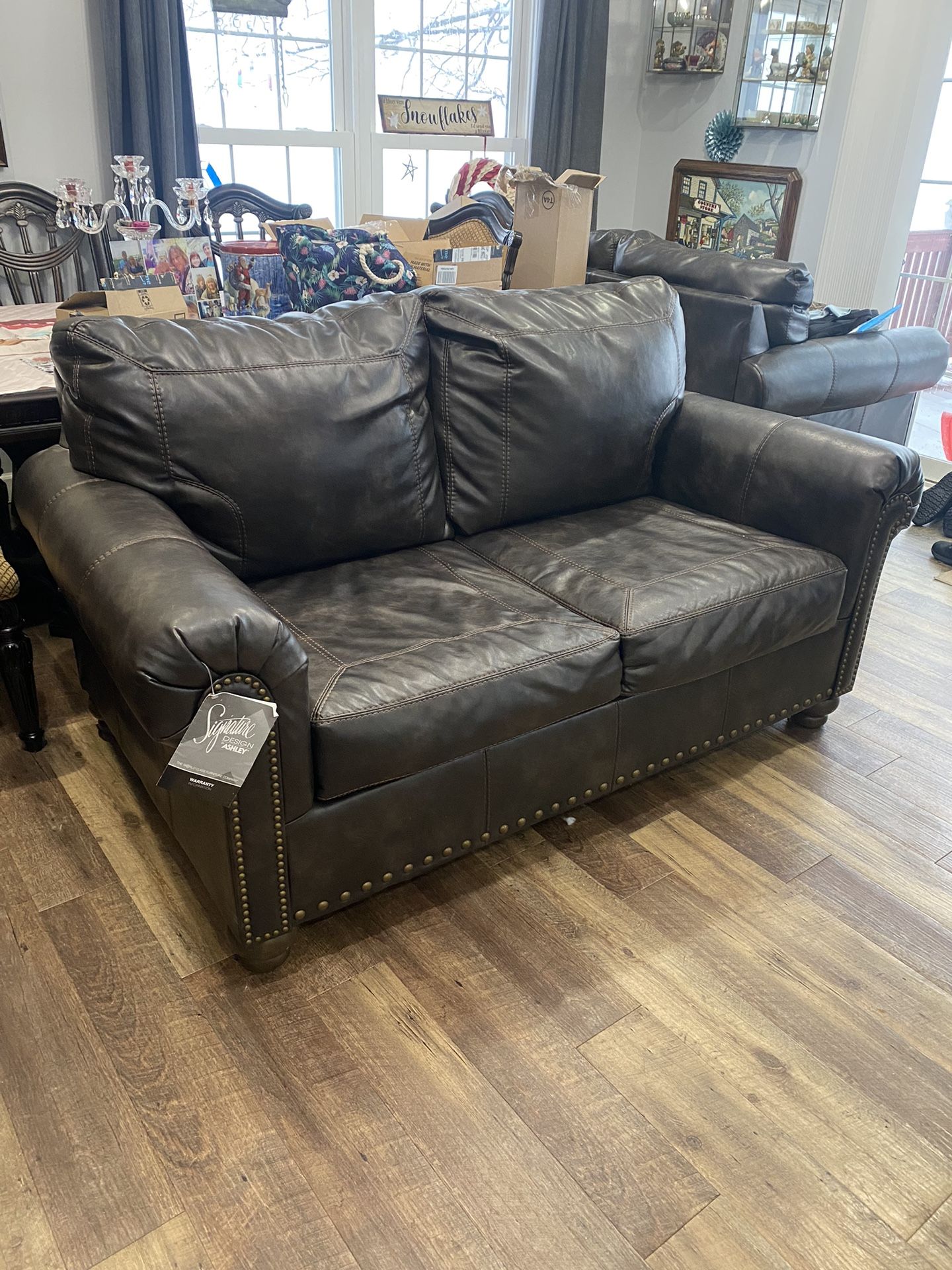 Leather Love Seats