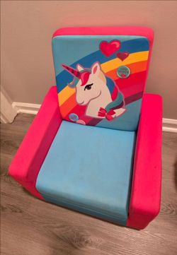 JoJo Siwa Kids Unicorn Flip-Out Chair