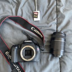 Canon T3i + 58mm Lens