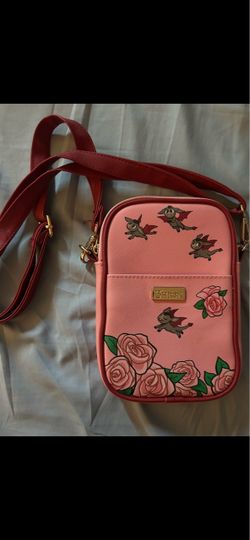 Boxlunch Shrek Donkey & Dragon Floral Crossbody Bag