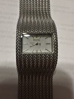 RARE Michael Kors Wide Mesh / Milanese Bracelet Ladies Watch MK4049 