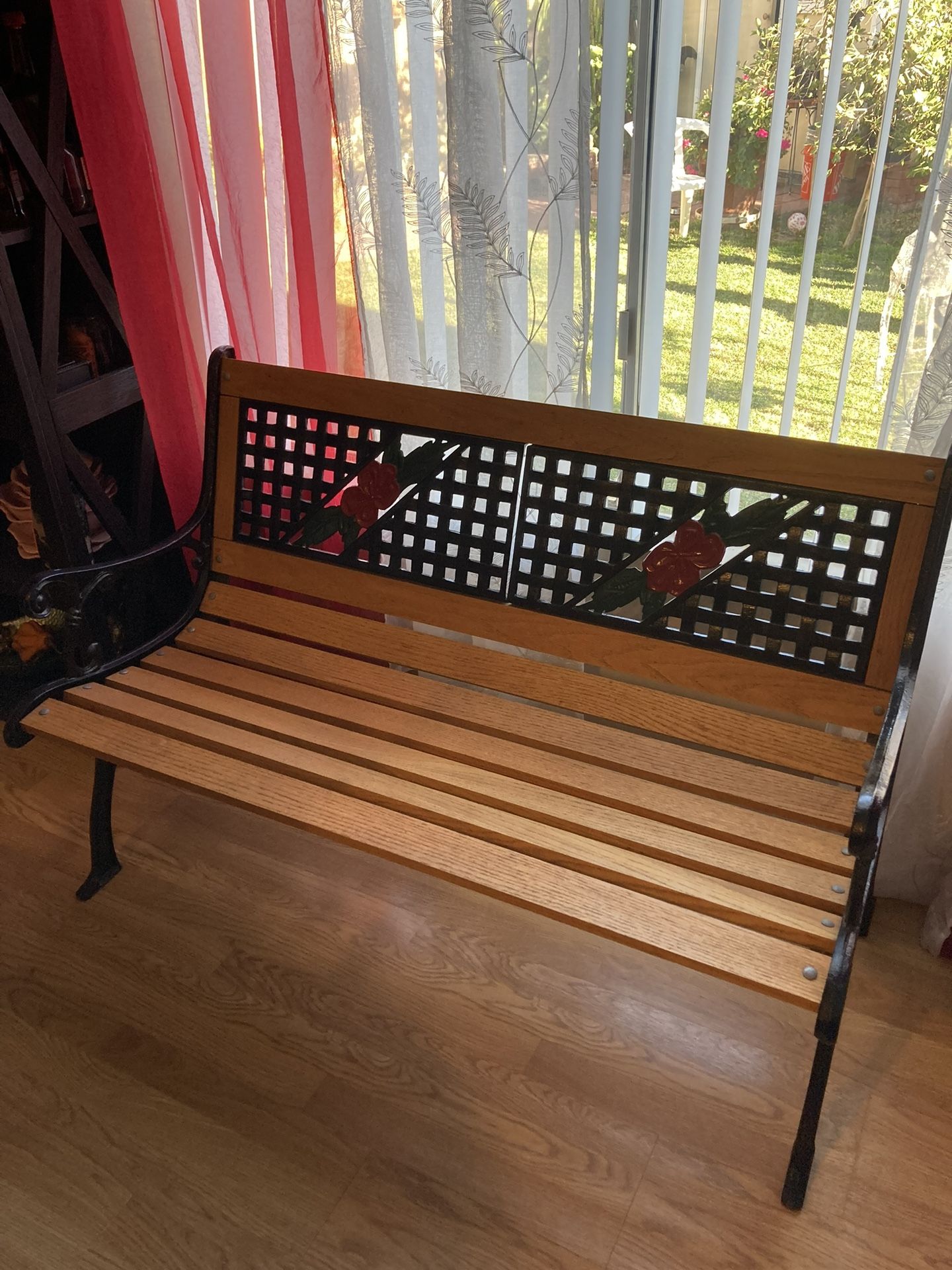 Outdoor Park Bench