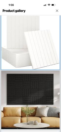 of 12 Textured Felt Tiles for Area Decoration and Wall Arrangement with Push Pins Included Easy Install Felt Tiles