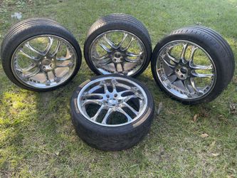 5X115 mm DevIno Chrome Rims