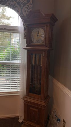 German made grandfather clock