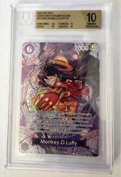 One Piece Monkey D. Luffy SP BGS 10