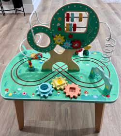 Kids Wooden Activity table Mesa para niños