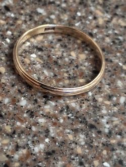 14k Gold band