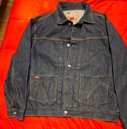 3x mens guess denim jacket 15