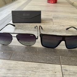 2 Quay Australia Sunglasses With 1 Case