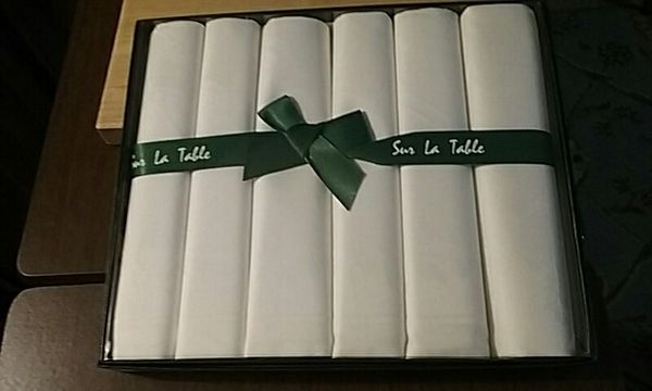 Sur La Table White Linen Napkins Set Of 6 20 X For In Sur La Table White Linen Napkins Set Of 6 20 X For In San Bruno Ca Offerup