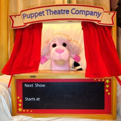 Puppet Theater Company Stage And 9 Puppets 