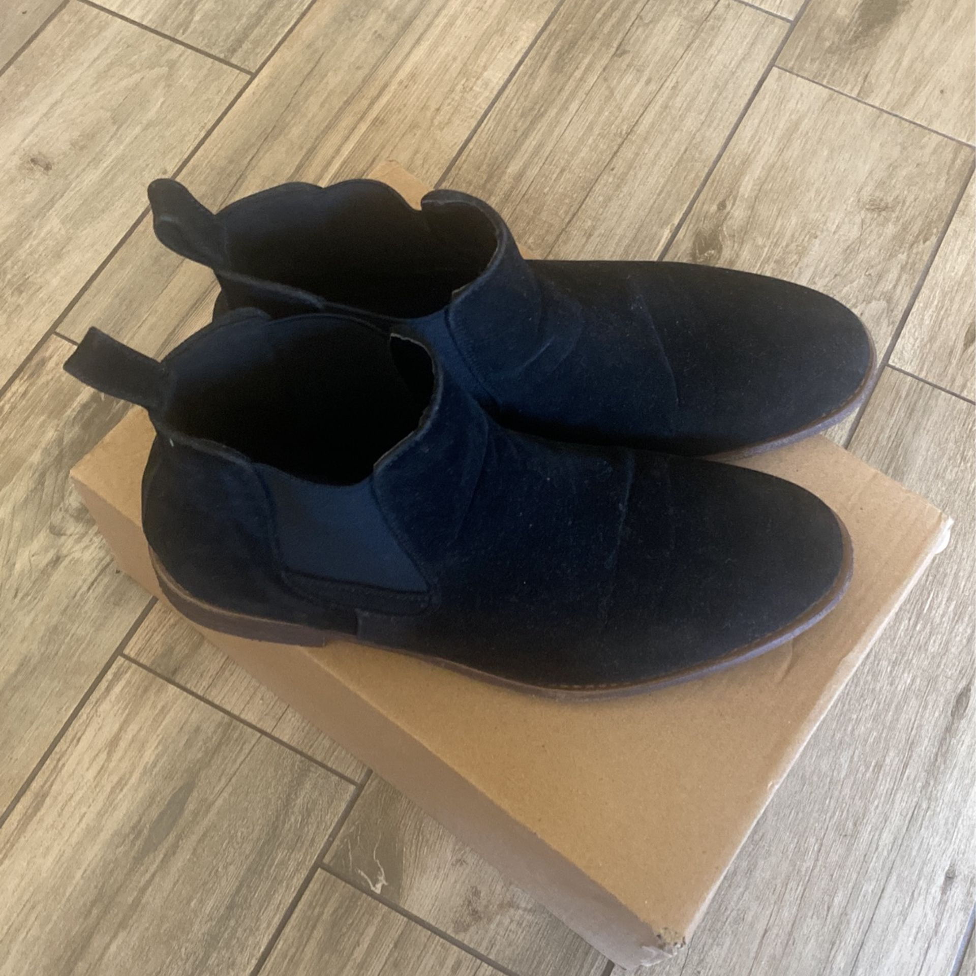 Men’s Jousen Milan Black Suede Boots