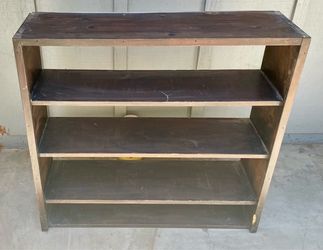 Wood Shelves Bookshelf