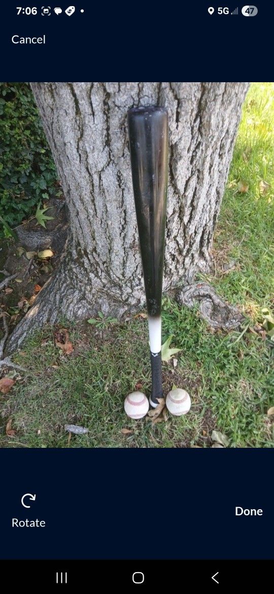 Baseball BAT "BIG BARREL " BBCORE WOOD 31 INCH BASEBALL BAT. ( SEE PICS) LOCATED IN GLENDORA 