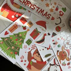 Christmas Window Clings