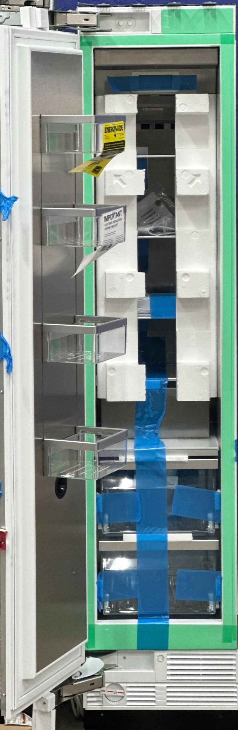 THERMADOR Freezer Built-In Panel Ready T18IF905SP 01587 .