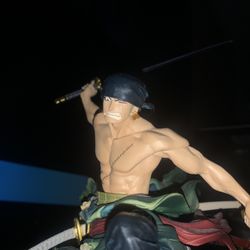 One Piece Zoro Figurine With Stand