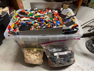 Over 80 Lbs Massive XL Tub Full of Lego Bricks