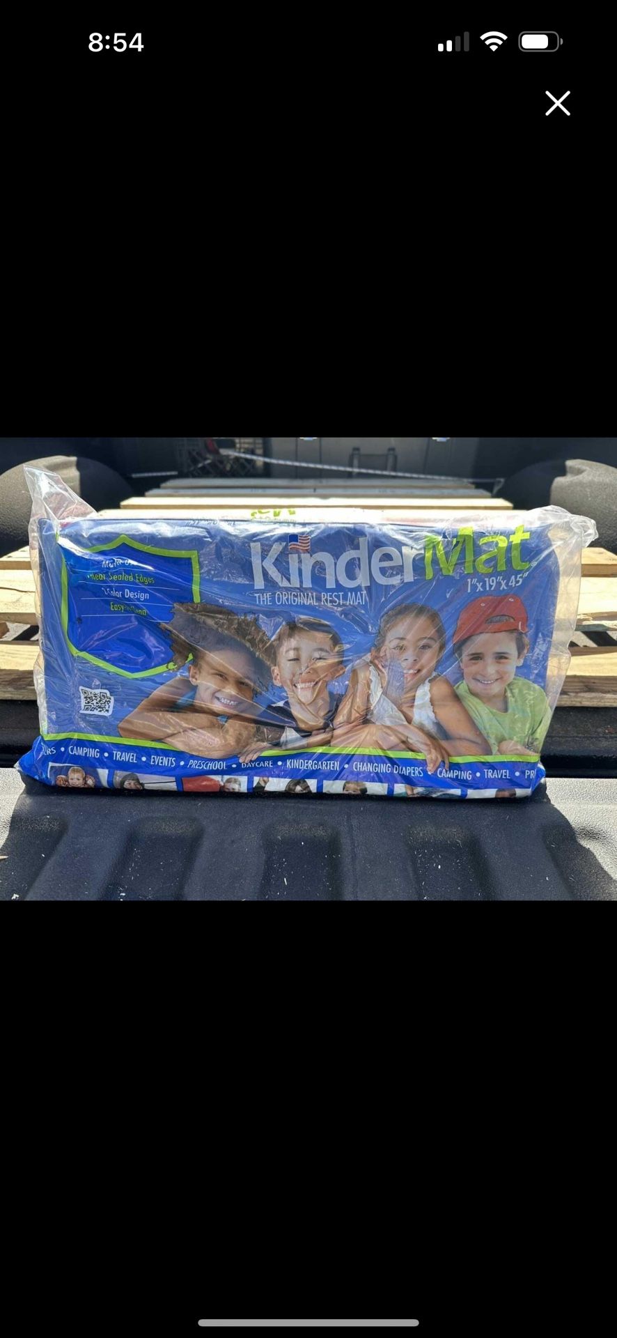 💥NEW KinderMat, 1" Thick KinderMat, 4- Section Rest Mat, 45" x 19" x 1"💥
