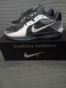 New Nike Sabrina 2 Iron Grey/Sail-Hot Punch - Women's 9.5 - Men's 8 - or trade for video game console