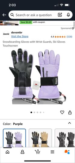 SNOWBOARD GLOVES WOMEN