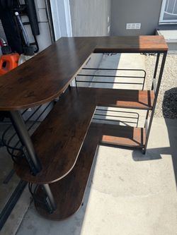 Bar shelf