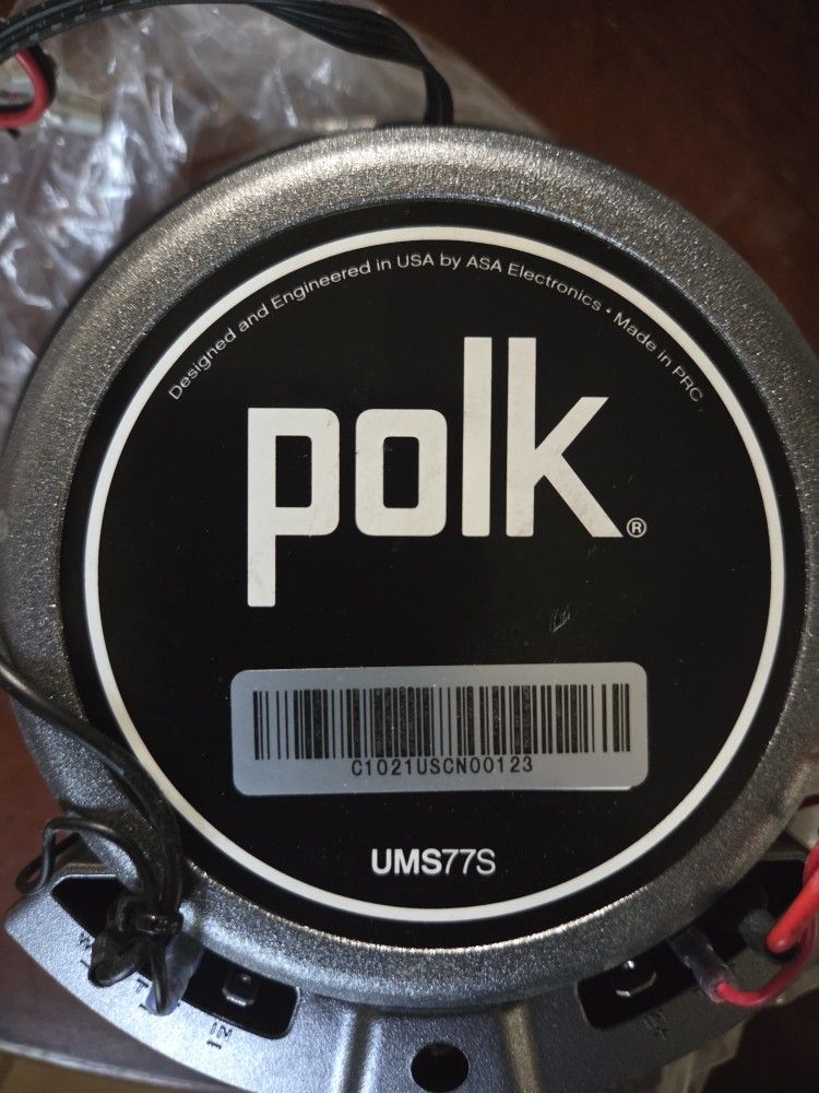 Polk UMS77S Ultramarine 7.7" 200W Coaxial Speakers