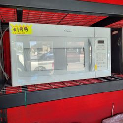New Hotpoint Over The Range Microwave 