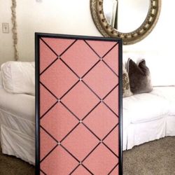 Barbie style message board for home office or girls bedroom