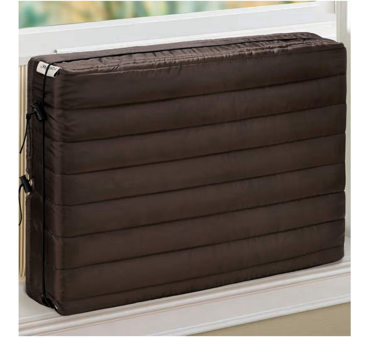 2-AC Covers for inside of unit with drawstring.